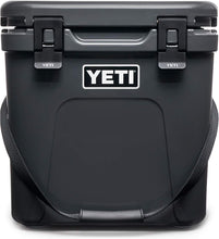 Load image into Gallery viewer, picture of the charcoal YETI Roadie 24 Hard Cooler