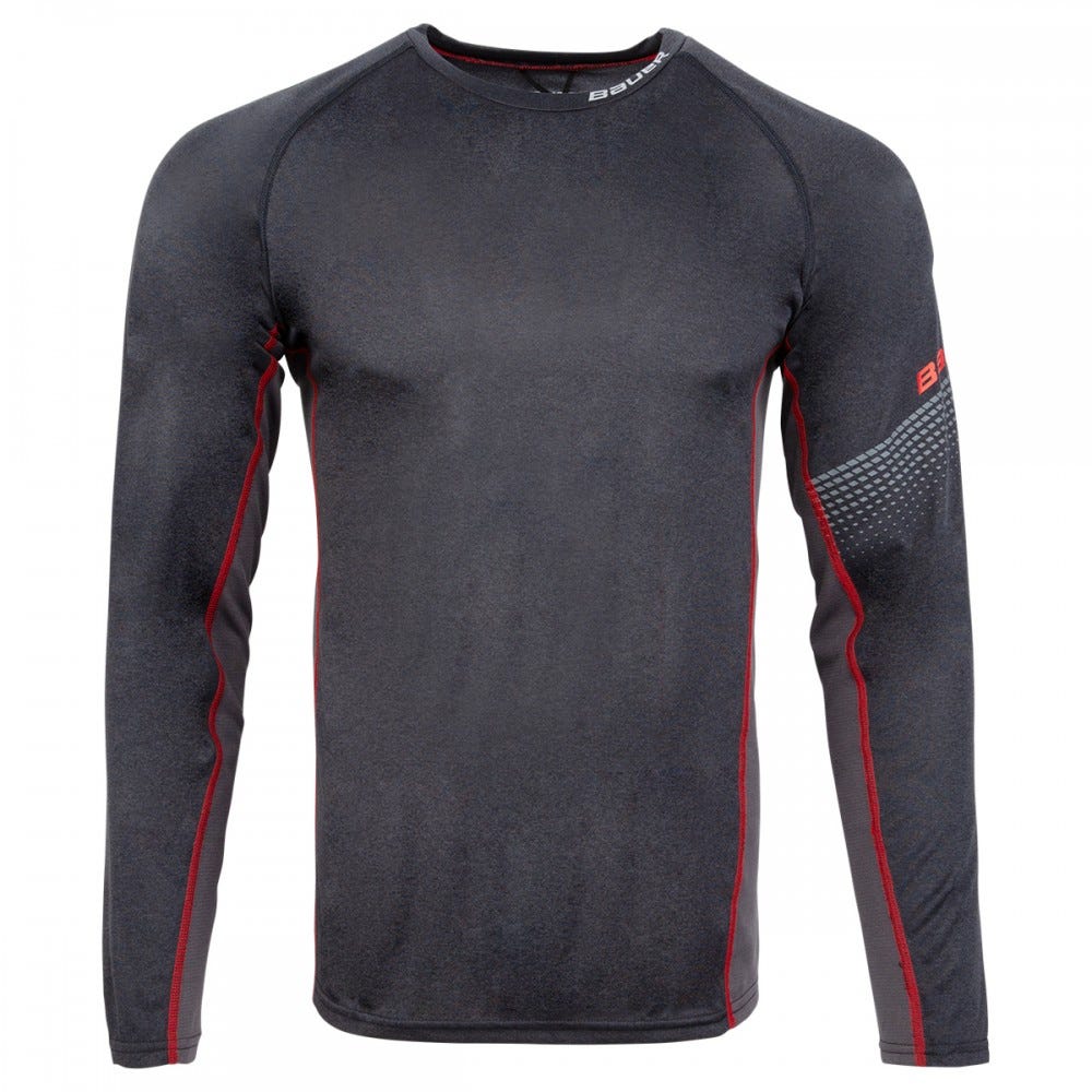 Bauer S19 Essential LS Base Layer Shirt - Youth