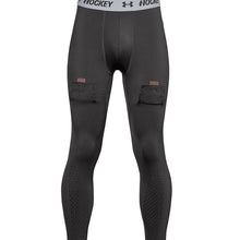 Load image into Gallery viewer, UA Hockey Fitted Leggings with Cup - Youth
