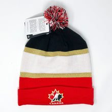 Load image into Gallery viewer, Nike + Team Canada Striped Pom Beanie
