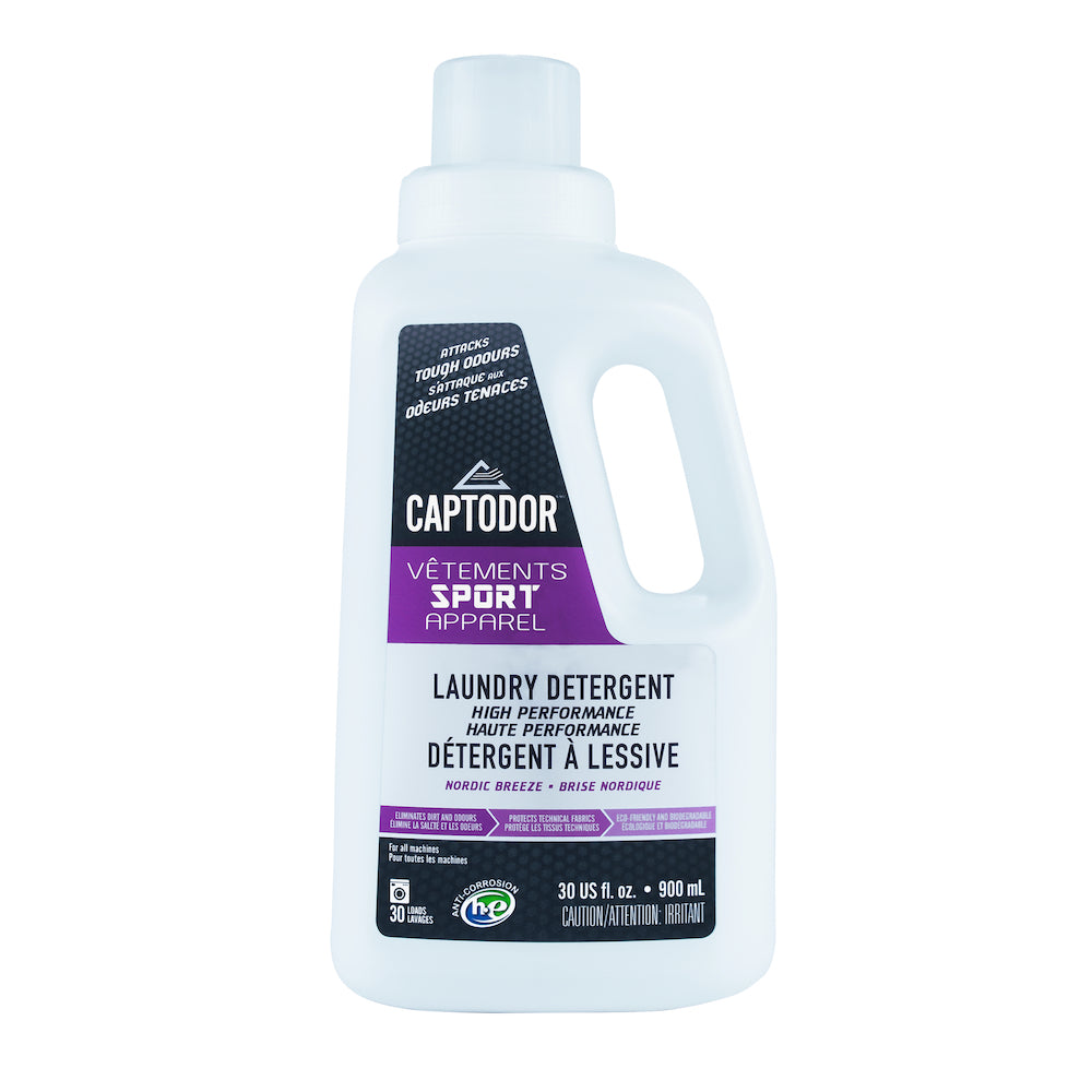 Captodor Sports Apparel Laundry Detergent, 900ml Cyclone Taylor