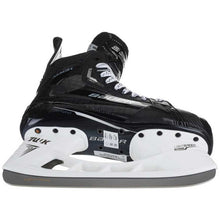 Load image into Gallery viewer, Bauer Hockey Skates Bauer S22 Supreme Mach Intermediate Black bottom side facing right