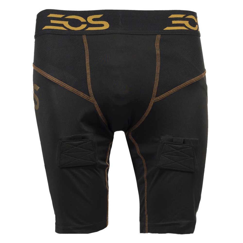 Front view of the EOS Ti50 Ice Hockey Compression Shorts with Cup (Junior)
