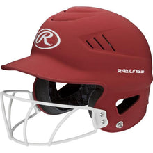 Load image into Gallery viewer, Rawlings CoolFlo Matte Batting Helmet Facemask Combo | Time Out Source For Sports
