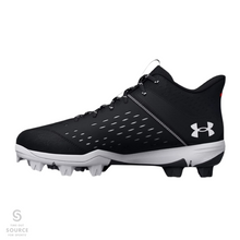 Load image into Gallery viewer, Under Armour Leadoff Mid RM Baseball Cleats- Junior (2024)
