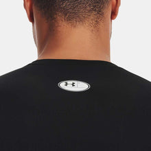 Load image into Gallery viewer, Under Armour HeatGear Armour Long Sleeve Baselayer Shirt (Senior) closeup of area for name or number
