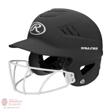Load image into Gallery viewer, Rawlings CoolFlo Matte Batting Helmet Facemask Combo
