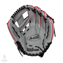 Load image into Gallery viewer, Wilson A450 11.5&quot; Infield Baseball Glove - Youth (2024)
