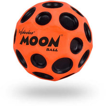 Load image into Gallery viewer, Waboba Hyper Bouncing Moon Ball in the colour orange
