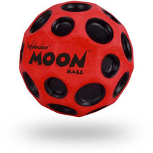 Load image into Gallery viewer, Waboba Hyper Bouncing Moon Ball in the colour red
