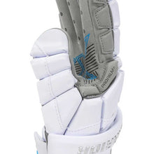 Load image into Gallery viewer, Closeup picture of Pro Palm+ on the Warrior EVO QX2 Lacrosse Gloves
