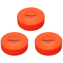 Load image into Gallery viewer, Picture of the Bauer Floor Hockey Puck (3 Pack)
