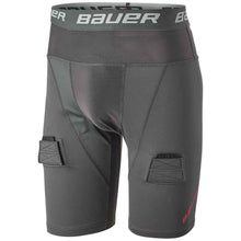 Load image into Gallery viewer, Bauer Pro Comfort Lock Hockey Jock Shorts (Senior) full front view
