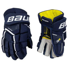 Load image into Gallery viewer, Bauer S21 Supreme 3S Ice Hockey Gloves (Junior) navy
