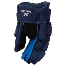 Load image into Gallery viewer, Bauer S21 X Ice Hockey Gloves (Senior) backhand and palm view
