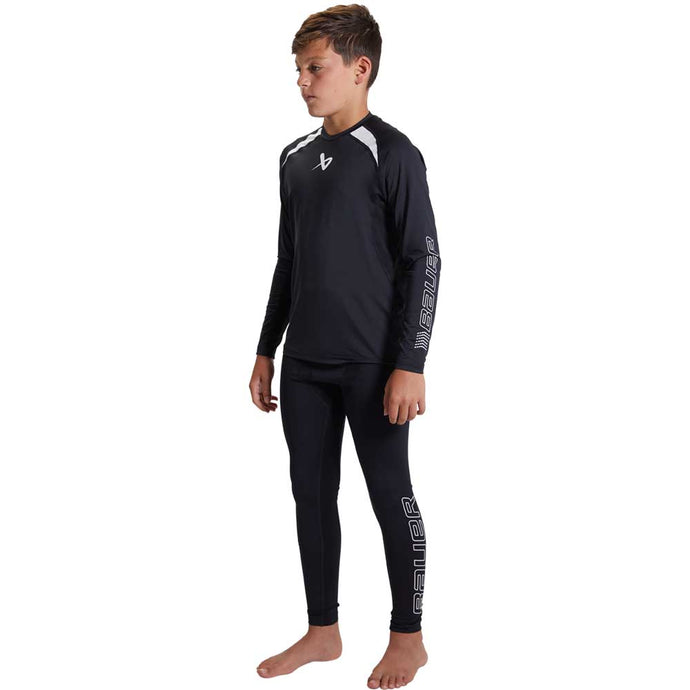 Full body picture of the Bauer S22 Performance Longsleeve Baselayer Ice Hockey Top (Youth)