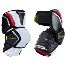 Load image into Gallery viewer, Front and back picture of the Bauer S22 Vapor Hyperlite Ice Hockey Elbow Pads (Intermediate) 
