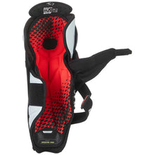 Load image into Gallery viewer, Picture of interior liner and strapping on the Bauer S22 Vapor Hyperlite Ice Hockey Shin Guards (Intermediate)
