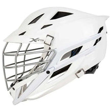 Load image into Gallery viewer, Cascade XRS Chrome Lacrosse Helmet side view
