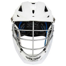 Load image into Gallery viewer, Cascade XRS Chrome Lacrosse Helmet front view
