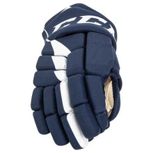 Load image into Gallery viewer, CCM Jetspeed FT475 Ice Hockey Gloves (Junior) view of plastic reinforced fingers
