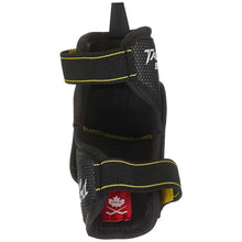 Load image into Gallery viewer, Picture of the strapping on the CCM S21 Tacks 9550 Ice Hockey Elbow Pads (Youth)
