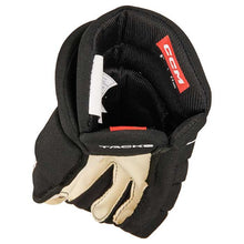 Load image into Gallery viewer, Picture of the interior on the CCM S22 Tacks AS 550 Ice Hockey Gloves (Youth)
