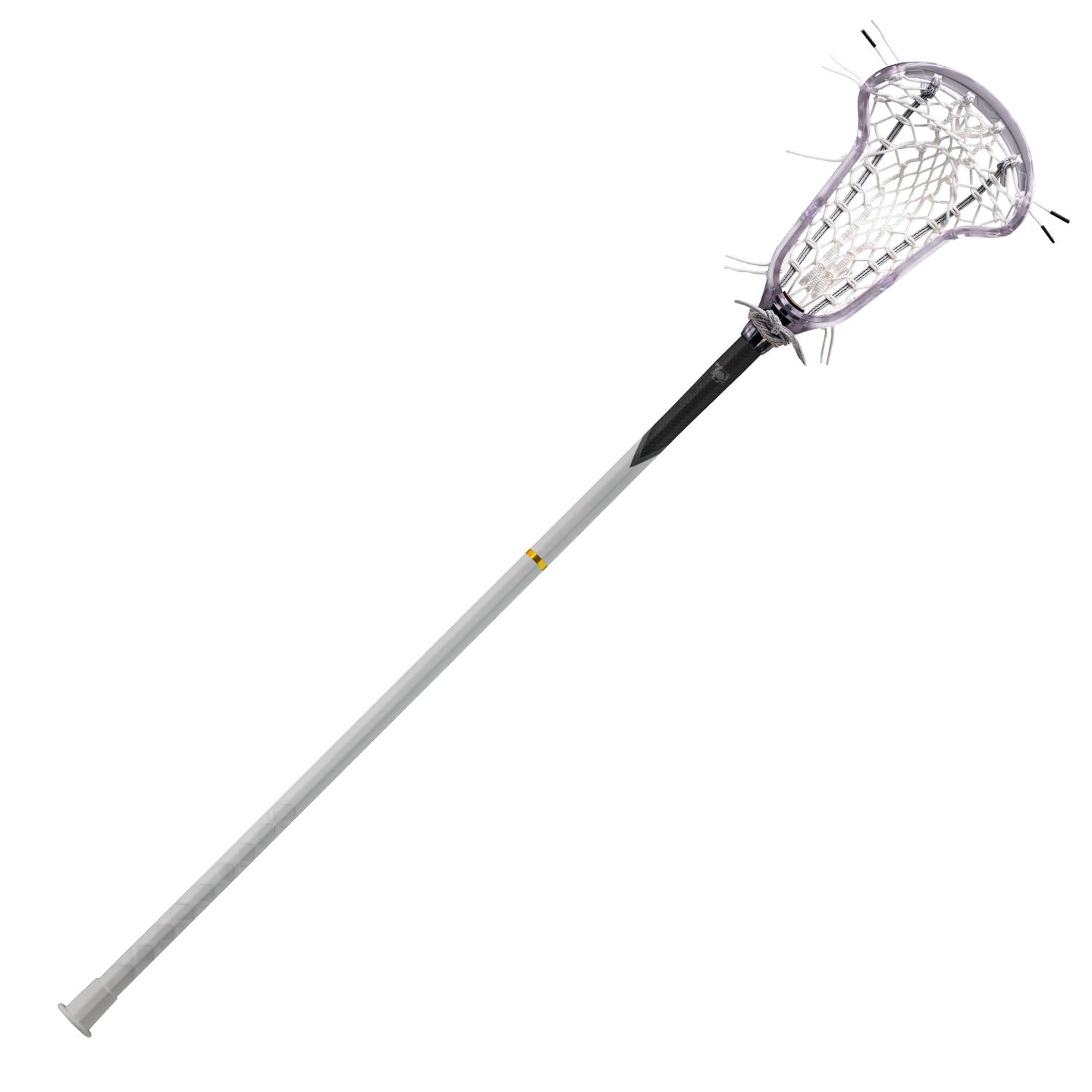 ECD Infinity Pro Elite Setup Lacrosse Stick full white stick