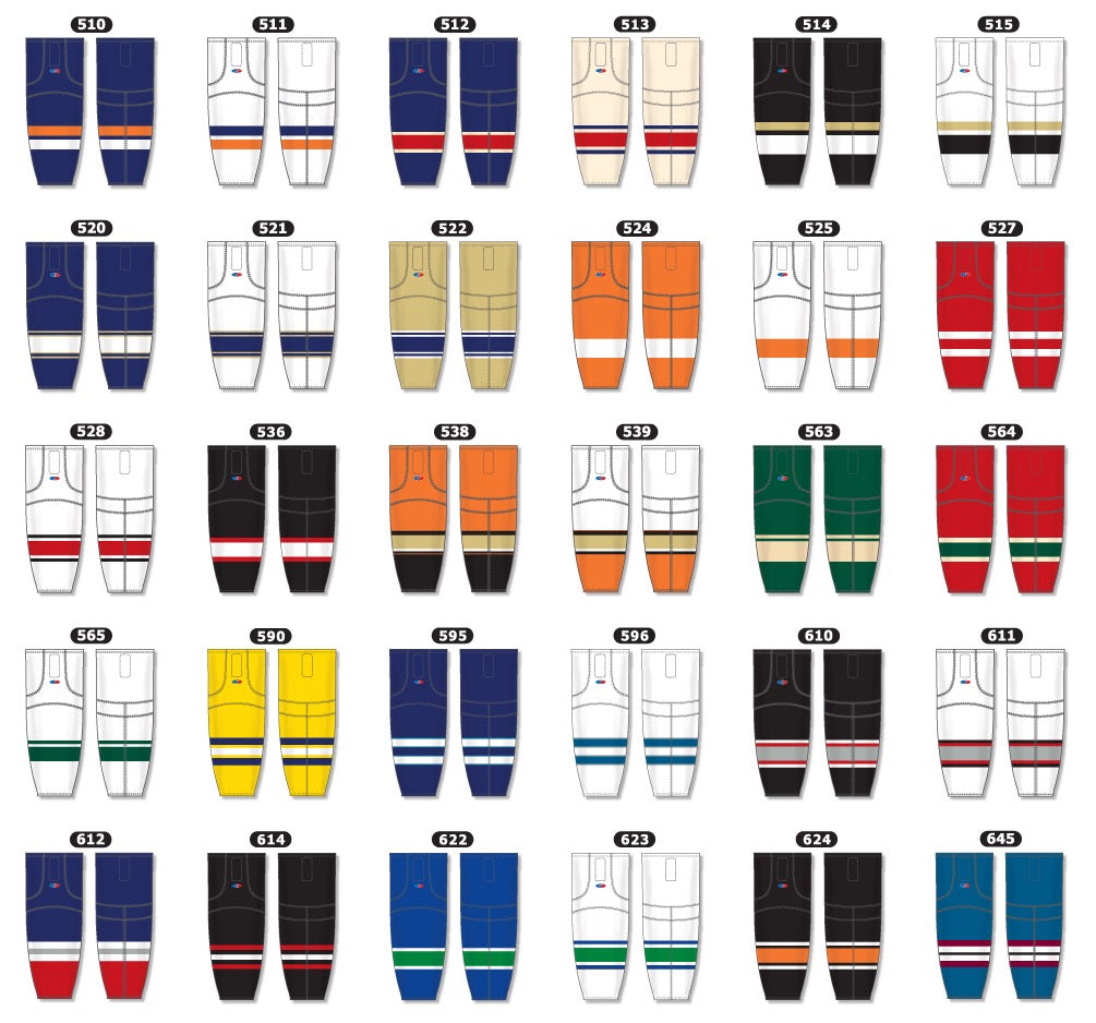 Athletic Knit Hockey Socks, Edge Air-Knit, Intermediate - Time-Out Sports  Excellence