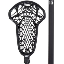 Load image into Gallery viewer, Nike Lunar Fly Women&#39;s Complete Lacrosse Stick closeup of head and shaft
