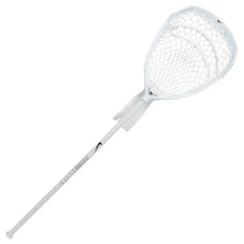 Load image into Gallery viewer, Full view of the white Nike Prime Elite Complete Goalie Lacrosse Stick
