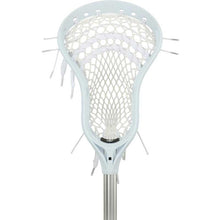 Load image into Gallery viewer, Picture of white/silver StringKing Complete 2 Intermediate Lacrosse Stick (Defense, A350)
