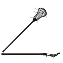 Load image into Gallery viewer, Picture of the black/black StringKing Girls’ Starter Junior Complete Lacrosse Stick
