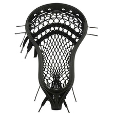 Load image into Gallery viewer, Picture of black/black StringKing Legend Strung Lacrosse Head (Intermediate)
