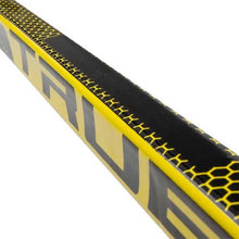 Load image into Gallery viewer, Close-up of the shaft on the TRUE Catalyst 7X Grip Ice Hockey Stick (Senior)
