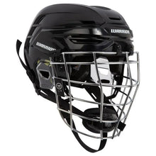 Load image into Gallery viewer, Picture of the black Warrior Fatboy Alpha Pro Box Lacrosse Helmet
