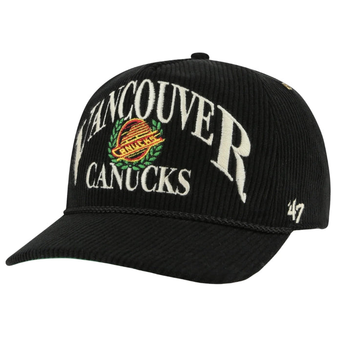 47 Brand Sports Fan Accessories 47 Brand NHL Pitchout Rope Hitch Adjustable Hat Vancouver Canucks