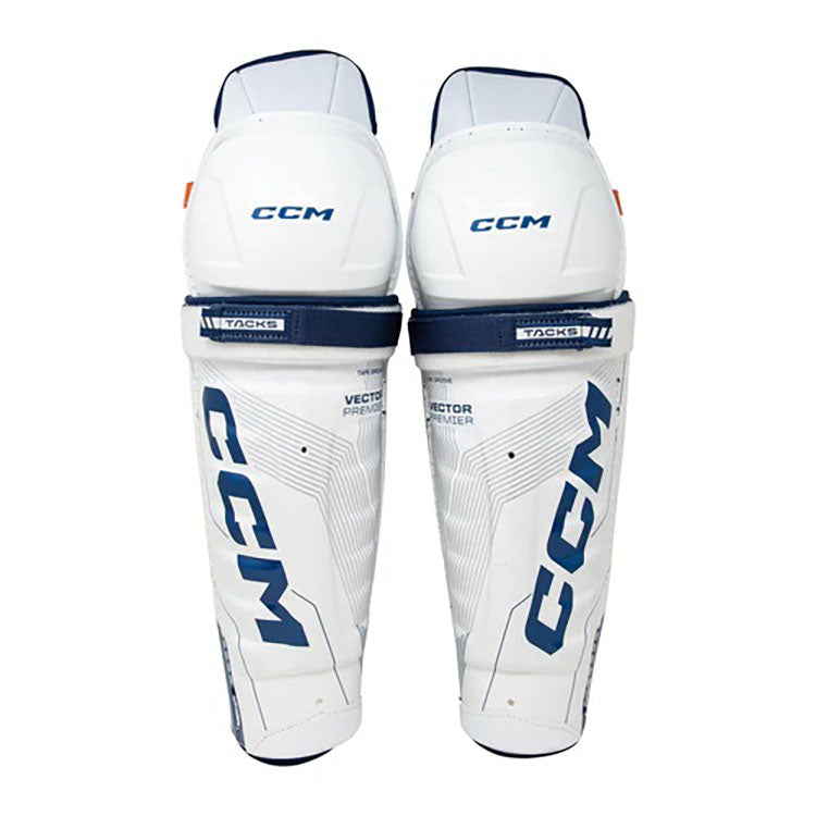 CCM Tacks Vector Premier Senior Hockey Shin Guards - Source Exclusive (2024)