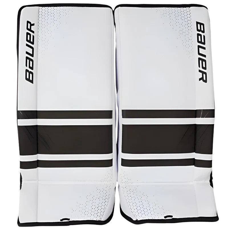 Bauer Goalie Leg Pads Bauer S20 Prodigy GSX Youth White/Black Front of both pads