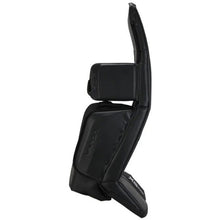 Load image into Gallery viewer, Bauer Goalie Leg Pads Bauer S23 Vapor X5 Pro Intermediate Black side of left pad facing right
