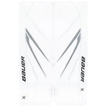 Load image into Gallery viewer, Bauer Goalie Leg Pads Bauer S23 Vapor X5 Pro Intermediate White front of both pads
