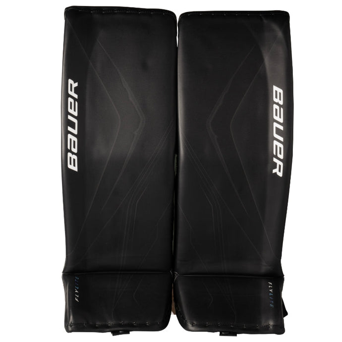 Bauer Goalie Leg Pads Bauer Vapor Flylite MTO Senior Black 2025 front of both pads