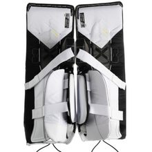 Load image into Gallery viewer, Bauer Goalie Leg Pads Bauer Vapor X5 Pro Intermediate White/Black 2023 back of both pads
