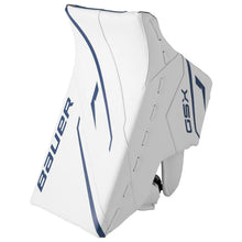 Load image into Gallery viewer, Bauer Goalie Protective Gear Bauer GSX Hockey Goalie Blocker Junior 2026 White Blue
