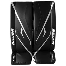 Load image into Gallery viewer, Bauer Goalie Protective Gear Bauer GSX Hockey Goalie Leg Pads Junior 2026 Black
