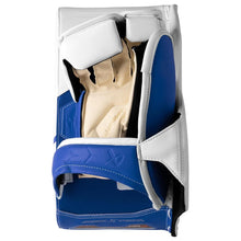 Load image into Gallery viewer, Bauer Goalie Protective Gear Bauer Supreme Fuse Hockey Goalie Blocker Senior 2026 White Blue REG
