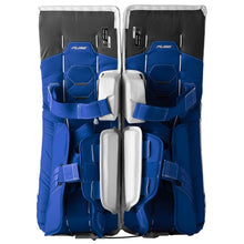 Load image into Gallery viewer, Bauer Goalie Protective Gear Bauer Supreme Fuse Hockey Goalie Leg Pads Senior 2026 White Blue MTO

