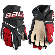 Load image into Gallery viewer, Bauer Hockey Gloves Bauer Supreme M5 Pro Intermediate Hockey Gloves 12 Black Red

