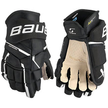 Load image into Gallery viewer, Bauer Hockey Gloves Bauer Supreme M5 Pro Intermediate Hockey Gloves 12 Black White
