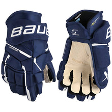 Load image into Gallery viewer, Bauer Hockey Gloves Bauer Supreme M5 Pro Intermediate Hockey Gloves 12 Navy
